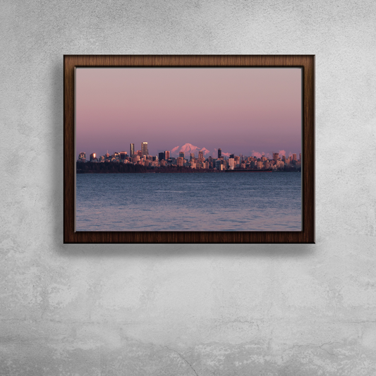 Pink Skies over Mount Baker